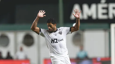 Hulk durante empate com o Coelho. Foto: Pedro Souza / Atlético