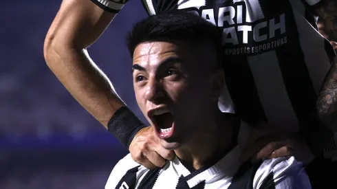SP – SAO PAULO – 25/09/2024 – COPA LIBERTADORES 2024, SAO PAULO X BOTAFOGO – Almada jogador do Botafogo comemora seu gol durante partida contra o Sao Paulo no estadio Morumbi pelo campeonato Copa Libertadores 2024. Foto: Marcello Zambrana/AGIF
