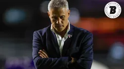 Hernán Crespo técnico do São Paulo durante partida contra o Portuguesa Paulista no estádio Morumbi pelo campeonato Paulista 2026. Foto: Marcello Zambrana/AGIF