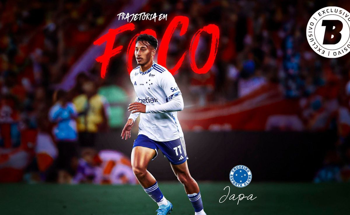 Japa no Cruzeiro: trajetória, versatilidade e o jovem que cresce em meio à reconstrução