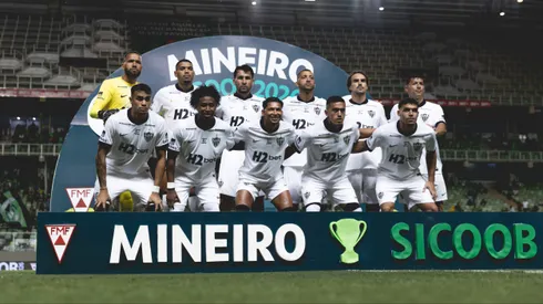 Time titular do Galo no clássico de ontem (21)