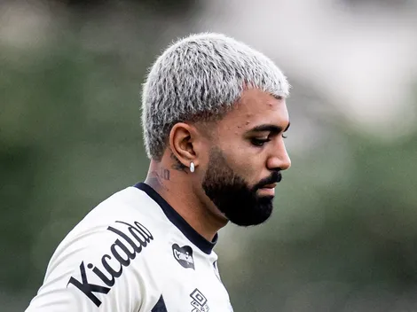 Gabigol começa Santos x Corinthians no banco de reservas