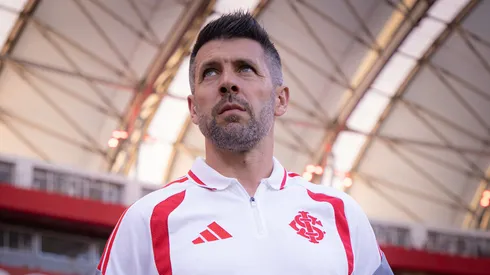 Pezzolano detalhou seus planos para o GreNal – Foto: Maxi Franzoi/AGIF