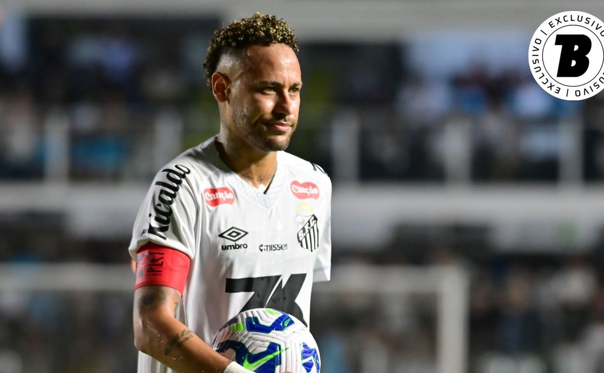 Neymar atuou em apenas dois dos 10 clássicos que o Santos disputou desde o seu retorno