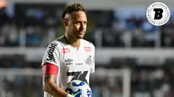 Neymar está fora do clássico contra o Corinthians, pelo Paulistão. Foto: Jota Erre/AGIF