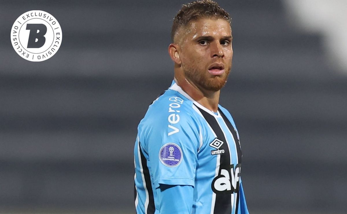 Cuéllar perde espaço, vira negociável, mas rescisão está fora de cogitação do Grêmio neste momento