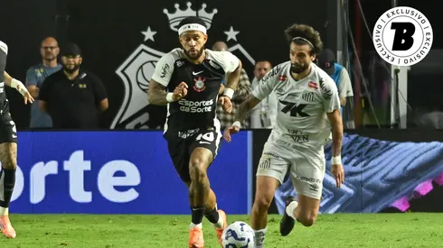 Corinthians enfrenta o Santos na Vila Belmiro pelo Paulistão. Foto: Jota Erre/AGIF