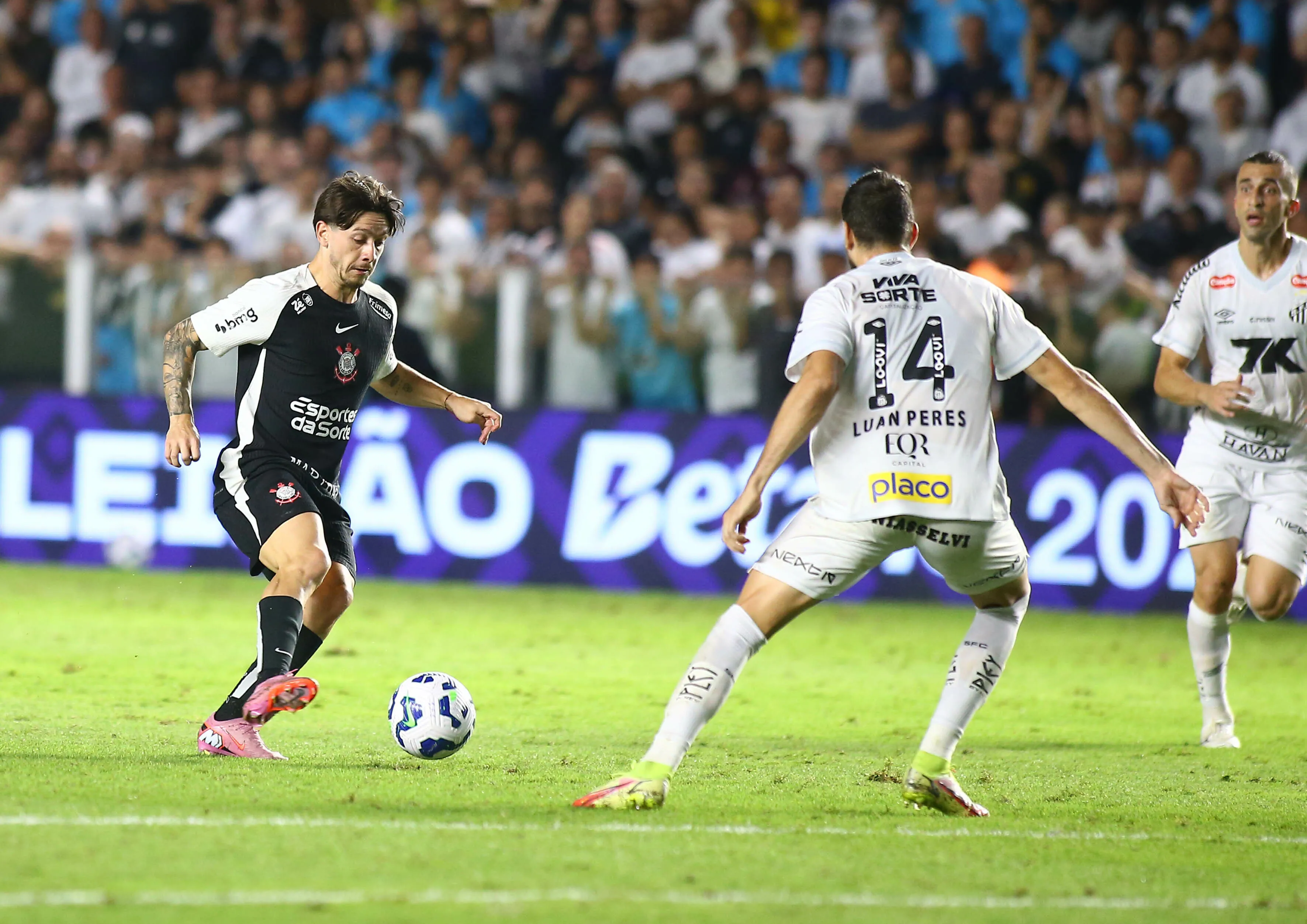 Clássico será na Vila Belmiro. Foto: Mauricio De Souza/AGIF
