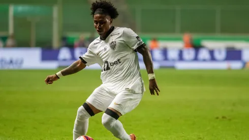 Preciado é um dos estrangeiros no elenco do Atlético-MG. Foto: Fernando Moreno/AGIF