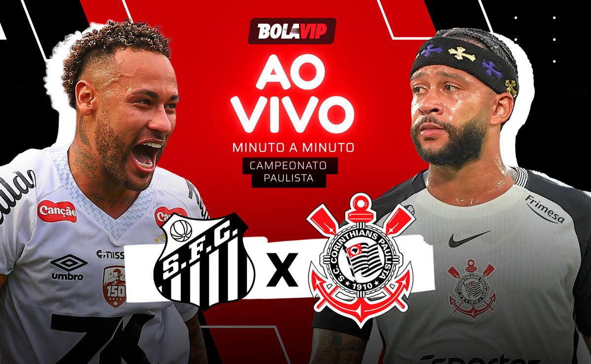 Santos x Corinthians AO VIVO – Pré jogo em andamento pelo Campeonato Paulista