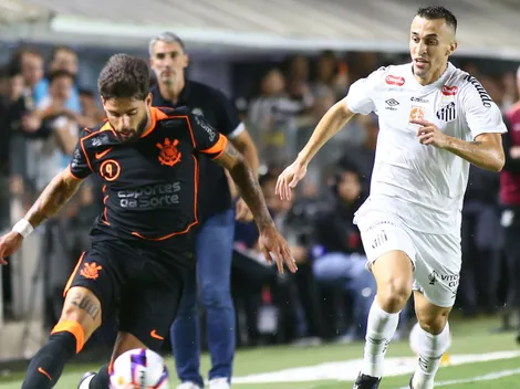 Corinthians domina clássico, mas toma empate de Gabigol nos acréscimos