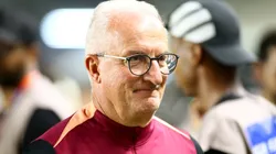 Dorival Jr tecnico do Corinthians durante partida contra o Santos no estadio Vila Belmiro pelo campeonato Paulista 2026. Foto: Mauricio De Souza/AGIF