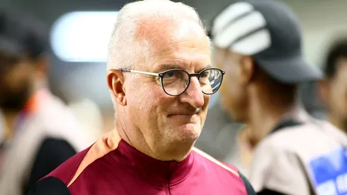 Dorival Jr tecnico do Corinthians durante partida contra o Santos no estadio Vila Belmiro pelo campeonato Paulista 2026. Foto: Mauricio De Souza/AGIF