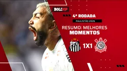 Santos 1 x 1 Corinthians: resumo completo do clássico pelo Paulistão 2026. Foto: Mauricio De Souza/AGIF