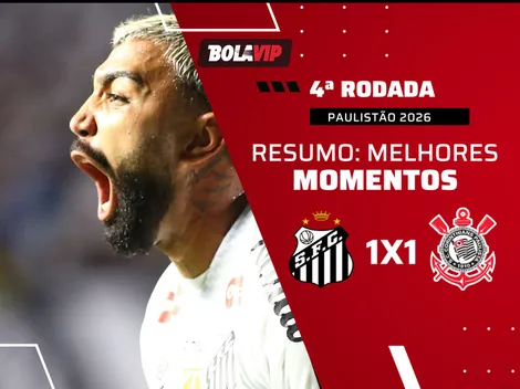 Com falha de Hugo Souza, Santos busca empate contra o Corinthians