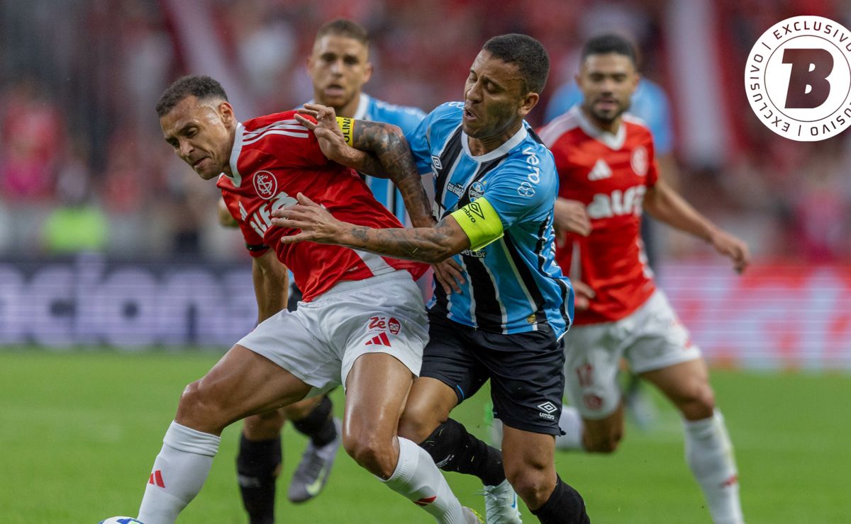Grêmio chega ao Gre-Nal 449 com ataque 22% mais eficiente que o Inter
