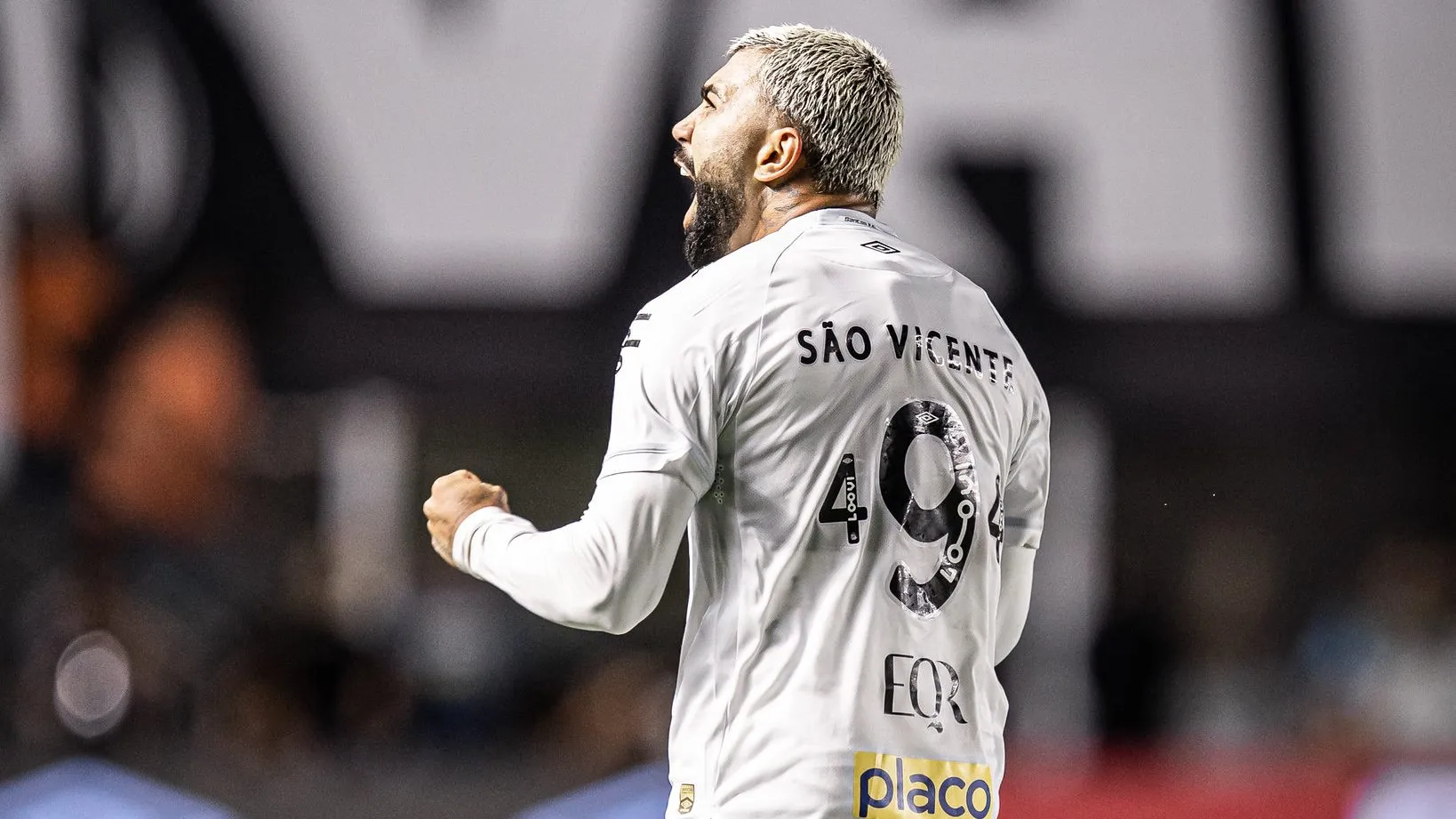 Gabigol jogador do Santos