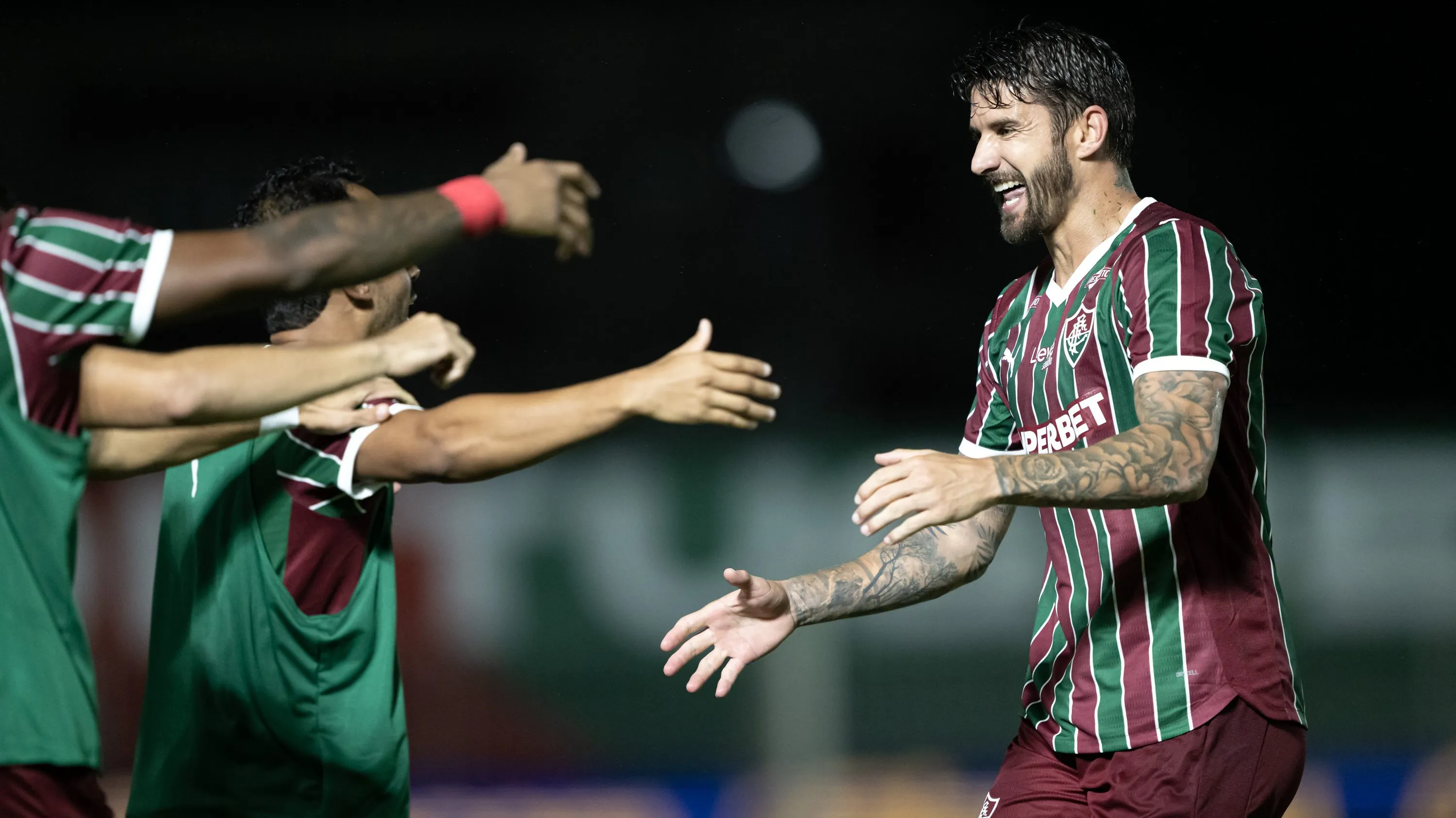 Everaldo jogador do Fluminense 