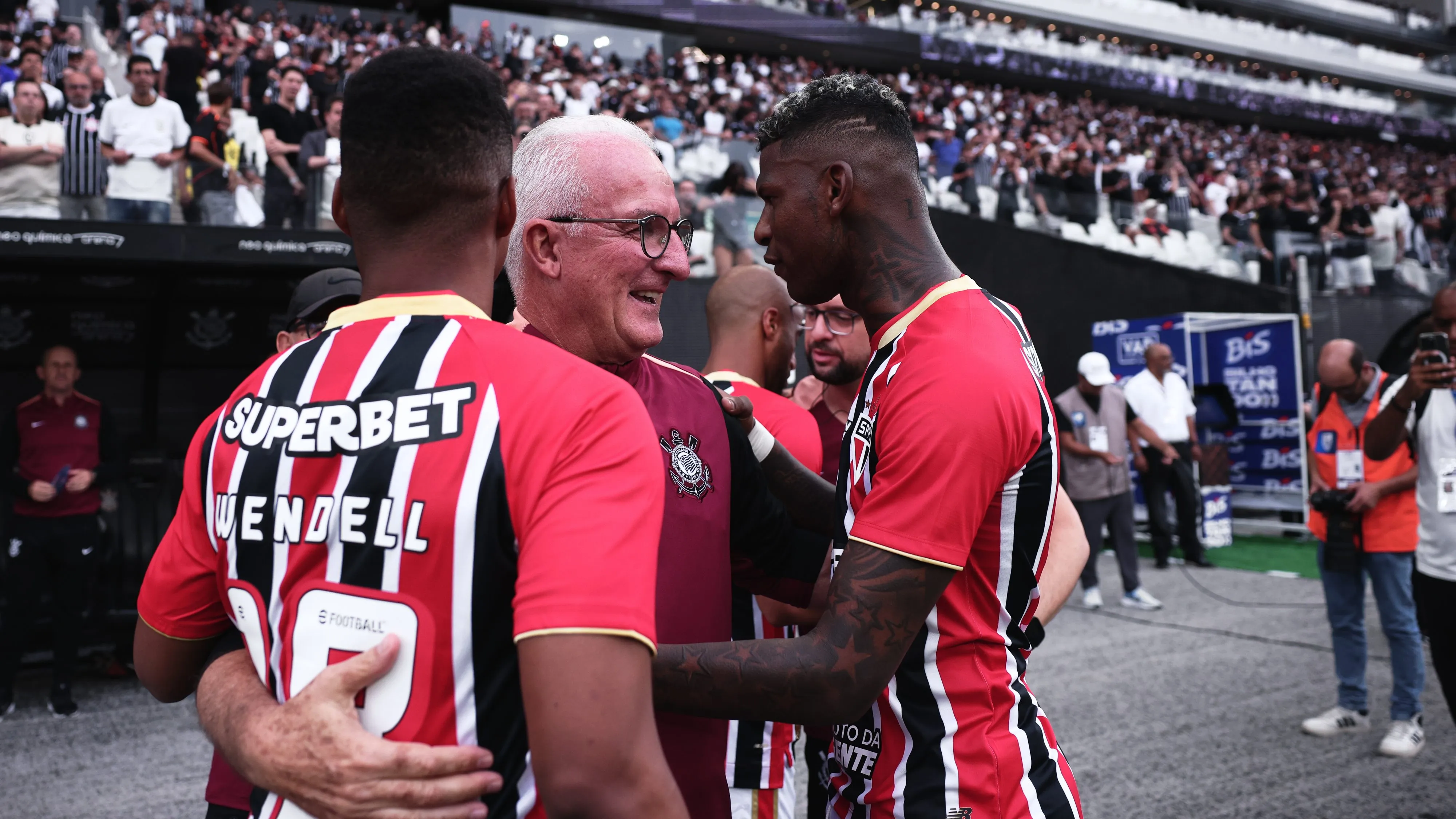 SP – SAO PAULO – 18/01/2026 – PAULISTA 2026, CORINTHIANS X SAO PAULO – Dorival Junior tecnico do Corinthians durante partida contra o Sao Paulo no estadio Arena Corinthians pelo campeonato Paulista 2026. Foto: Ettore Chiereguini/AGIF