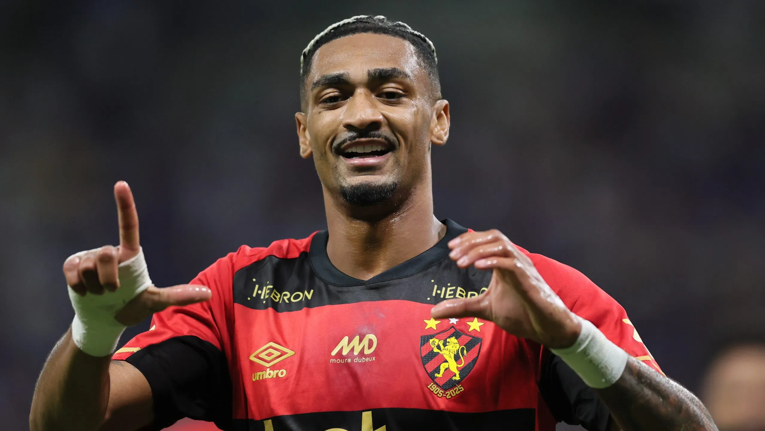 Derik Lacerda no Sport. Foto: Gilson Lobo/AGIF