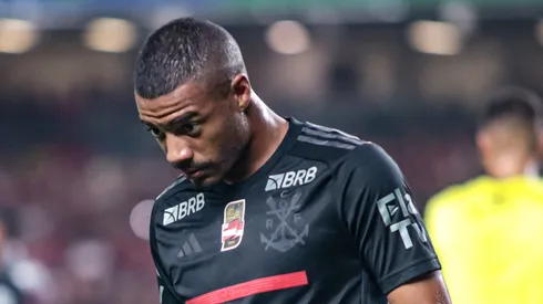 De La Cruz com a camisa do Flamengo