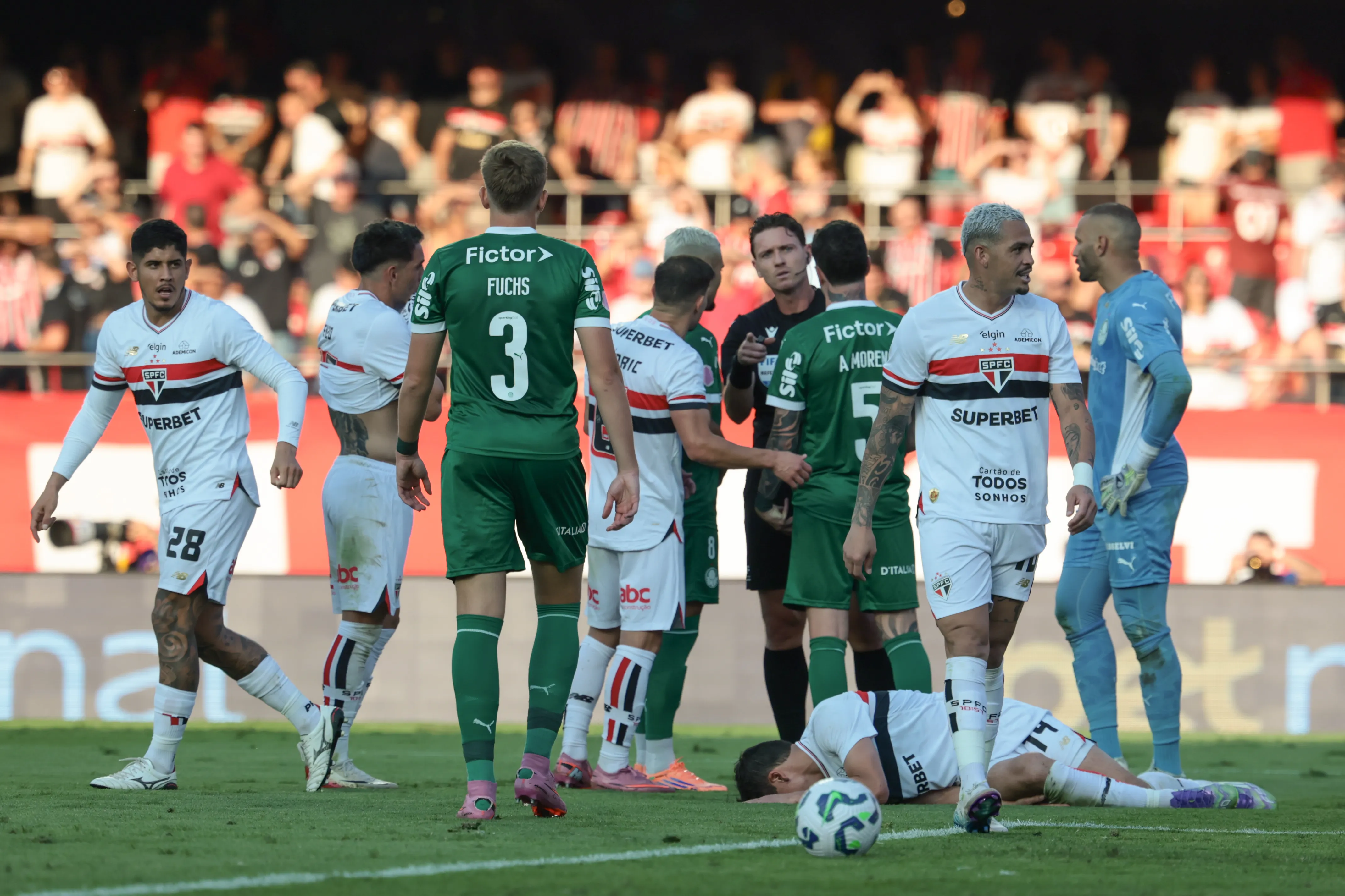 Último clássico foi realizado no Morumbis. Foto: Marcello Zambrana/AGIF