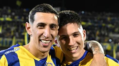 Franco Ibarra, volante do Rosário Central em partida pelo campeonato argentino (Foto: Luciano Bisbal/Getty Images)