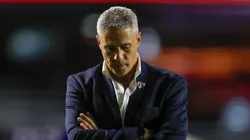 Hernan Crespo tecnico do Sao Paulo durante partida contra o Portuguesa Paulista no estadio Morumbi pelo campeonato Paulista 2026. Foto: Marcello Zambrana/AGIF