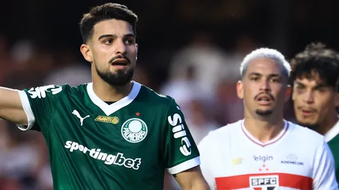 Palmeiras x São Paulo. Foto: Marcello Zambrana/AGIF