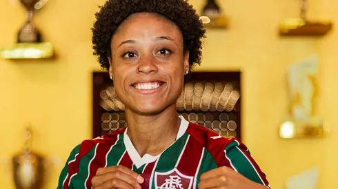 Anny é anunciada como nova contratação do Tricolor – Foto: Marina Garcia/Fluminense