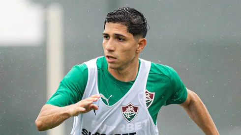 Savarino em treino pelo Flu. Foto: MARINA GARCIA / FLUMINENSE F.C