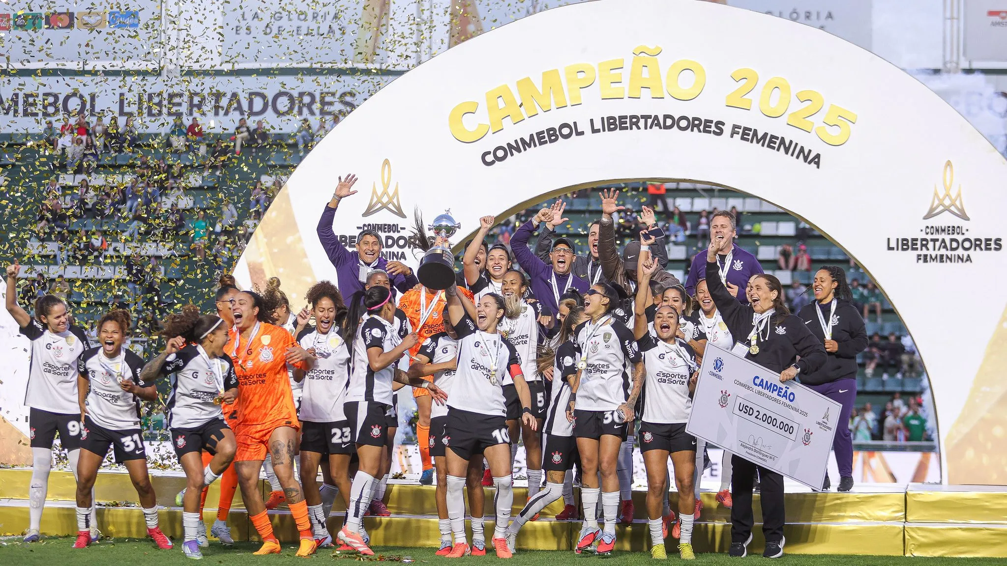 Corinthians campeão da Libertadores Feminina 2025