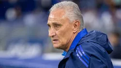 Tite é o técnico do Cruzeiro. Foto: Fernando Moreno/AGIF