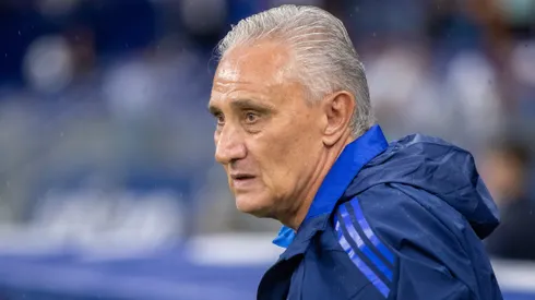 Tite é o técnico do Cruzeiro. Foto: Fernando Moreno/AGIF