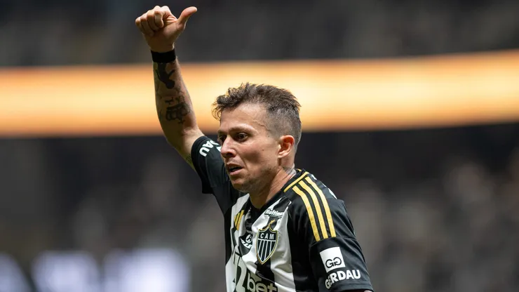 Bernard projetou clássico contra o Cruzeiro. Foto: Alessandra Torres/AGIF
