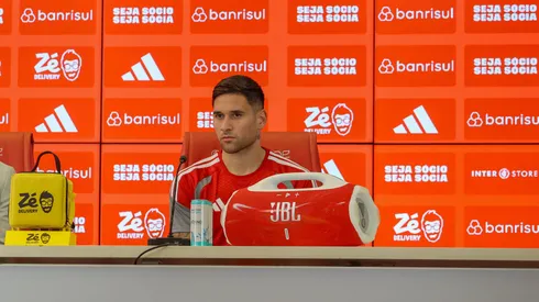 Villagra foi apresentado na última quinta-feira (22). Foto: Ricardo Duarte/Internacional