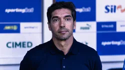 Abel Ferreira técnico do Palmeiras durante partida contra o São Paulo. Foto: Ettore Chiereguini/AGIF