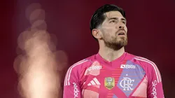 Rossi goleiro do Flamengo durante partida contra o Sport. Foto: Thiago Ribeiro/AGIF