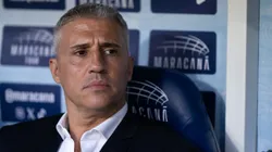 Hernán Crespo, técnico do Sao Paulo durante partida contra o Flamengo no estadio Maracana pelo campeonato Brasileiro A 2025. Foto: Jorge Rodrigues/AGIF