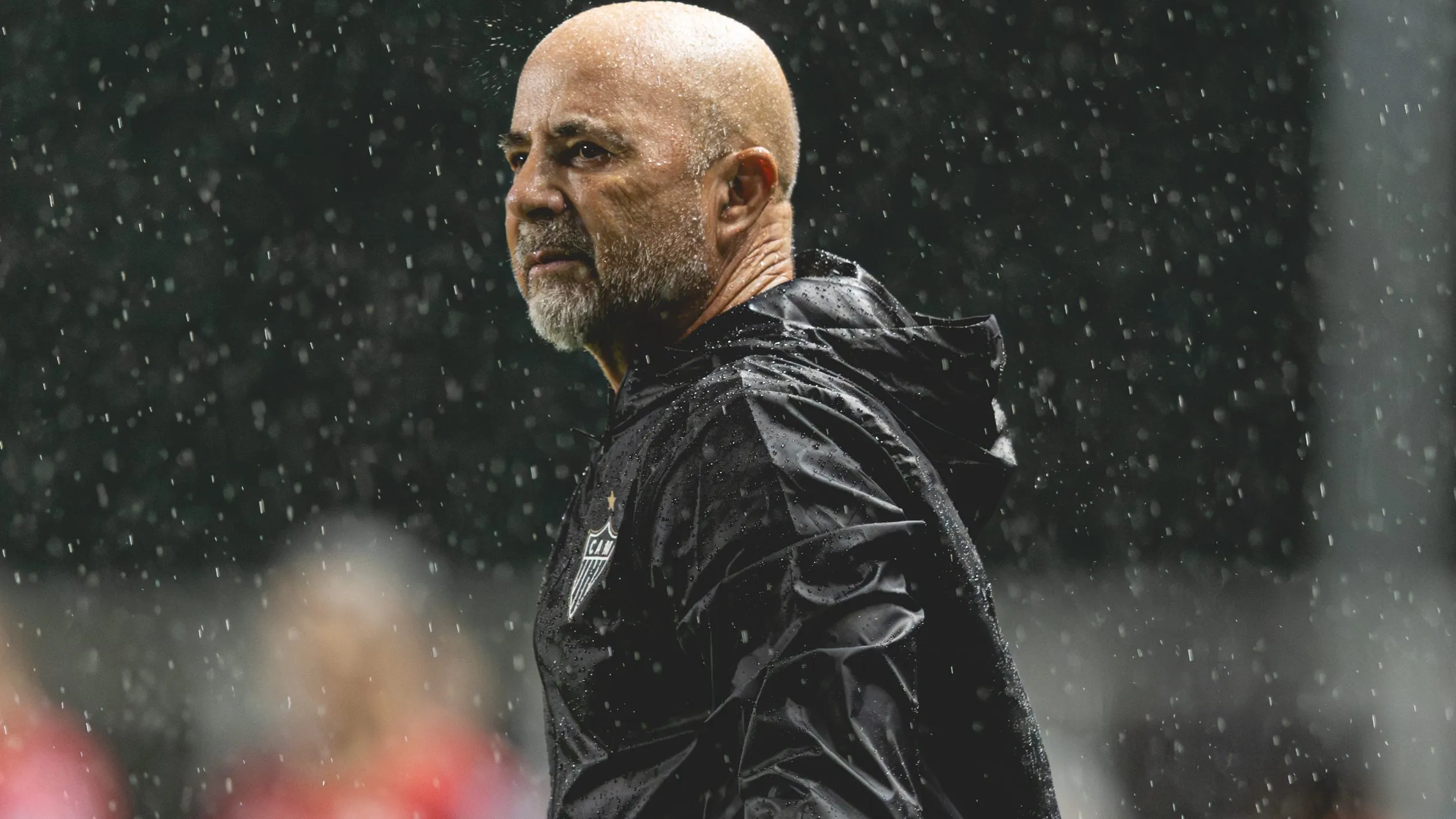 Sampaoli. Foto: Pedro Souza/Atlético