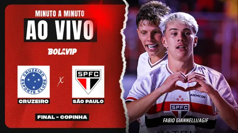 Cruzeiro x São Paulo é transmitido ao vivo pelo Bolavip Brasil. Foto: Fabio Giannelli/AGIF