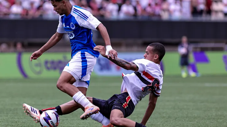 Cruzeiro x São Paulo. Foto: Fabio Giannelli/AGIF
