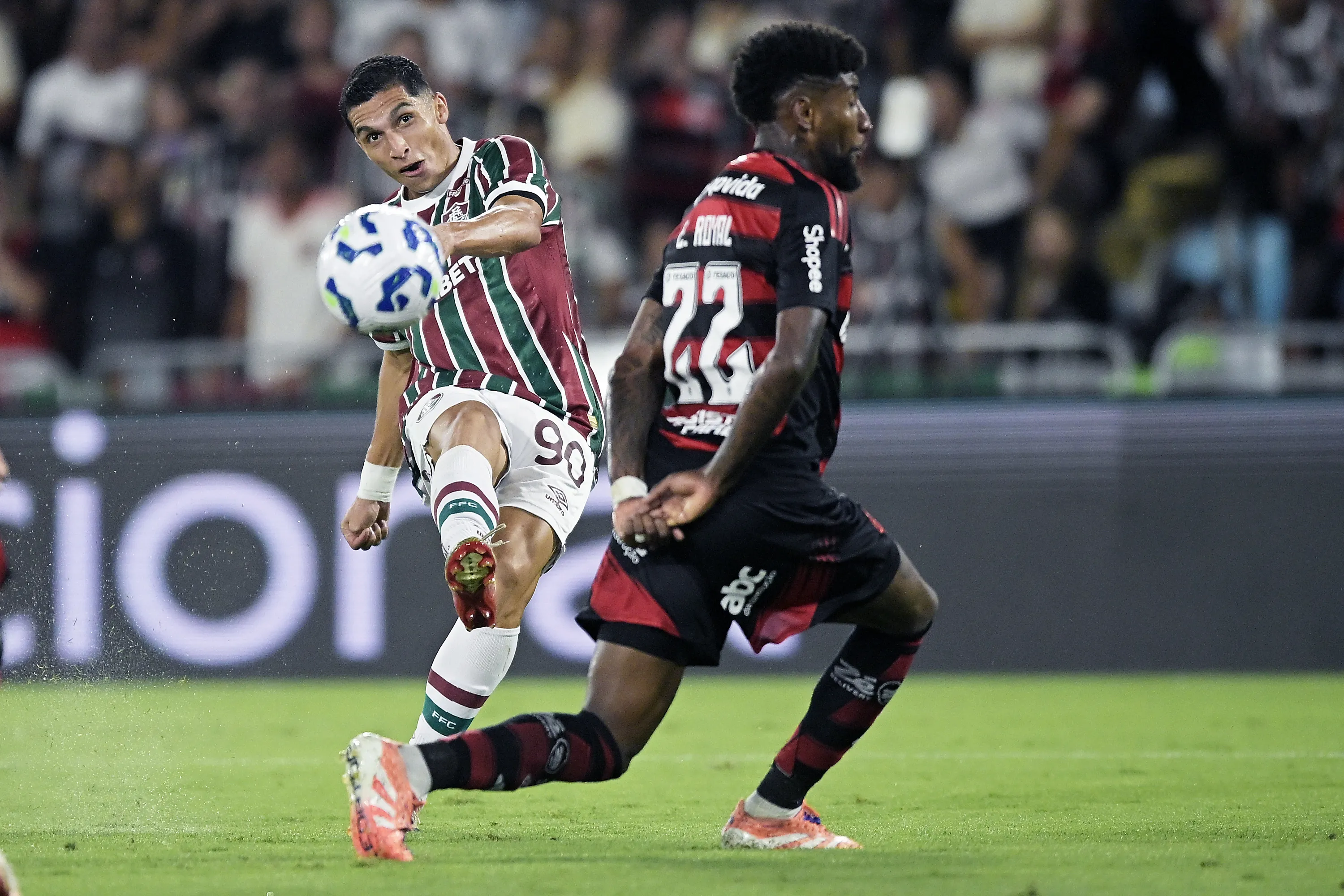 No último Fla-Flu de 2025, pelo Brasileirão, o Tricolor venceu por 2 a 1. Foto: Alexandre Loureiro/AGIF