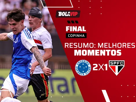 Cruzeiro vence o São Paulo e se torna campeão da Copinha