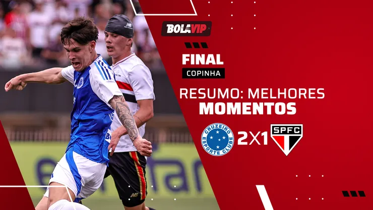 Cruzeiro 2 x 1 São Paulo. Foto: Fabio Giannelli/AGIF