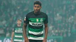 Matheus Reis pode deixar o Sporting. Photo by Gualter Fatia/Getty Images