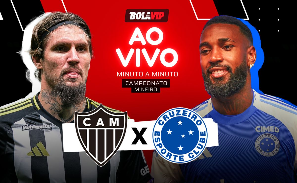 Atlético-MG x Cruzeiro AO VIVO – Pré-Jogo rolando pelo Campeonato Mineiro 2026