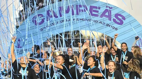 Sereias campeãs da Série A2 2025. Foto: Jota Erre/AGIF