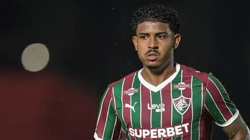 RJ – RIO DE JANEIRO – 14/01/2026 – CARIOCA 2026, FLUMINENSE X MADUREIRA – John Kennedy jogador do Fluminense durante partida contra o Madureira no estadio Luso Brasileiro pelo campeonato Carioca 2026. Foto: Thiago Ribeiro/AGIF