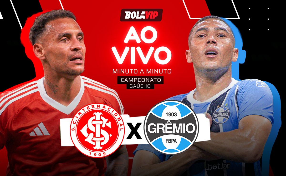 Inter x Grêmio AO VIVO – Onde assistir jogo pelo Campeonato Gaúcho